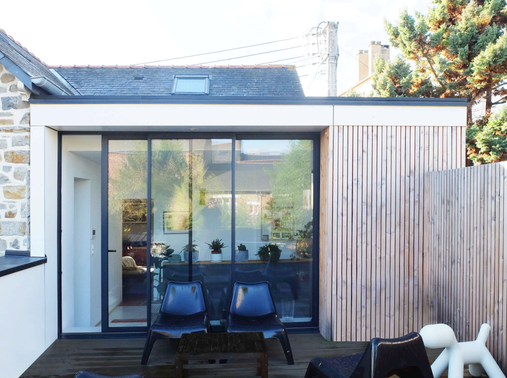 Photographie du projet Extension d’une maison à Rennes