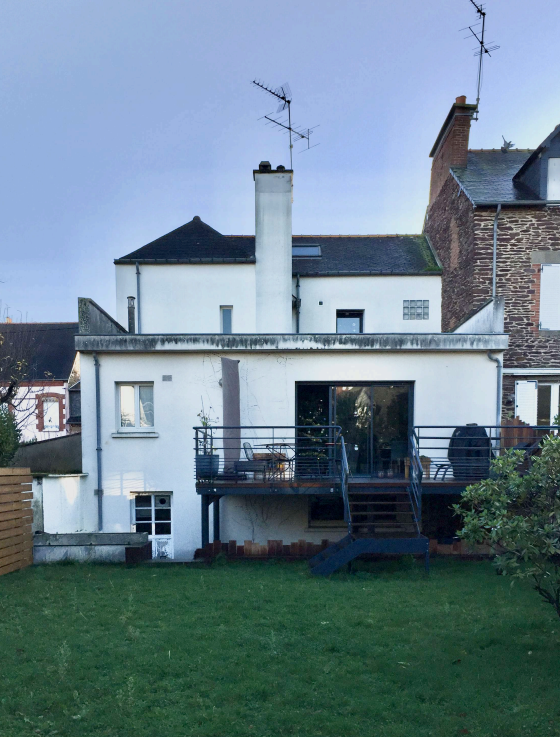 Photographie du projet Extension d’une maison à Rennes