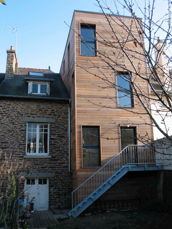Photographie du projet Extension d’une maison à Rennes