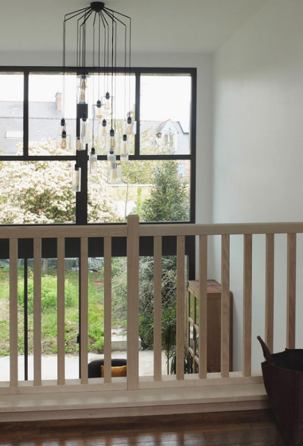Aménagement intérieur ouvert sur le jardin