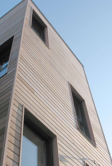 Façade d’une maison rénovée