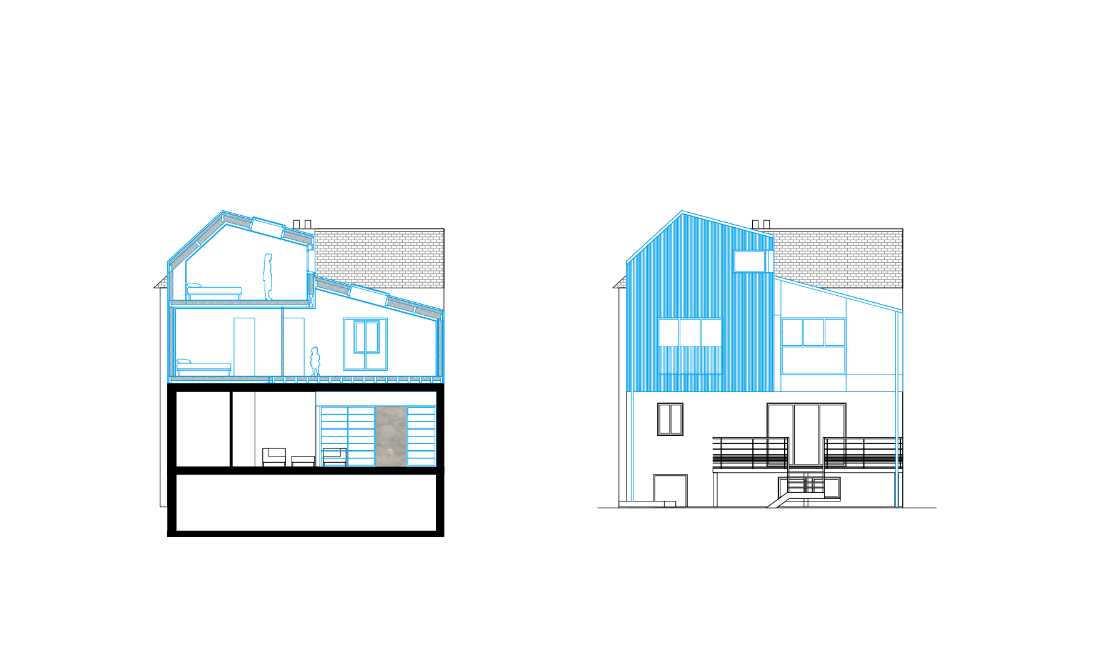 Photographie du projet Extension d’une maison à Rennes