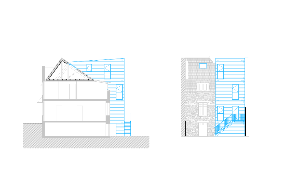 Photographie du projet Extension d’une maison à Rennes