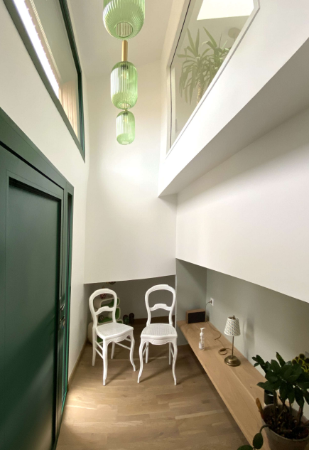 Aménagement intérieur lumineux