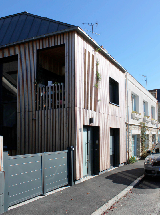 Photographie du projet Extension d’une maison à Rennes