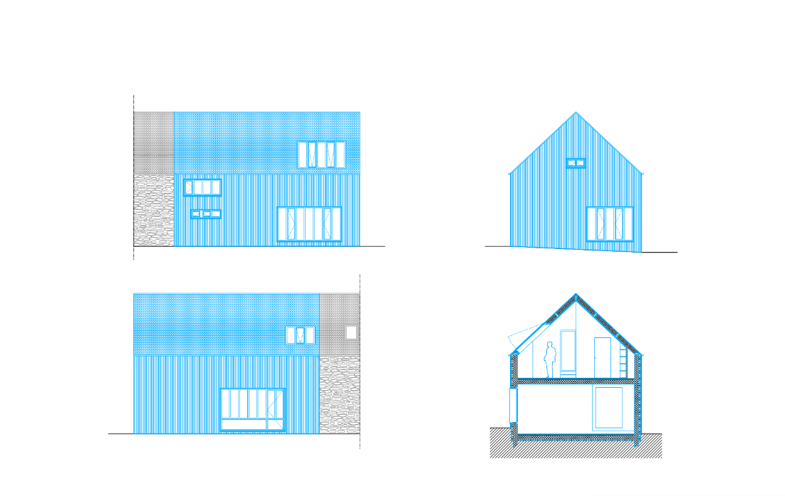 Photographie du projet Extension d’une maison dans les Côtes-d'Armor