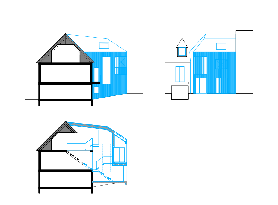 Photographie du projet Extension d’une maison à Rennes