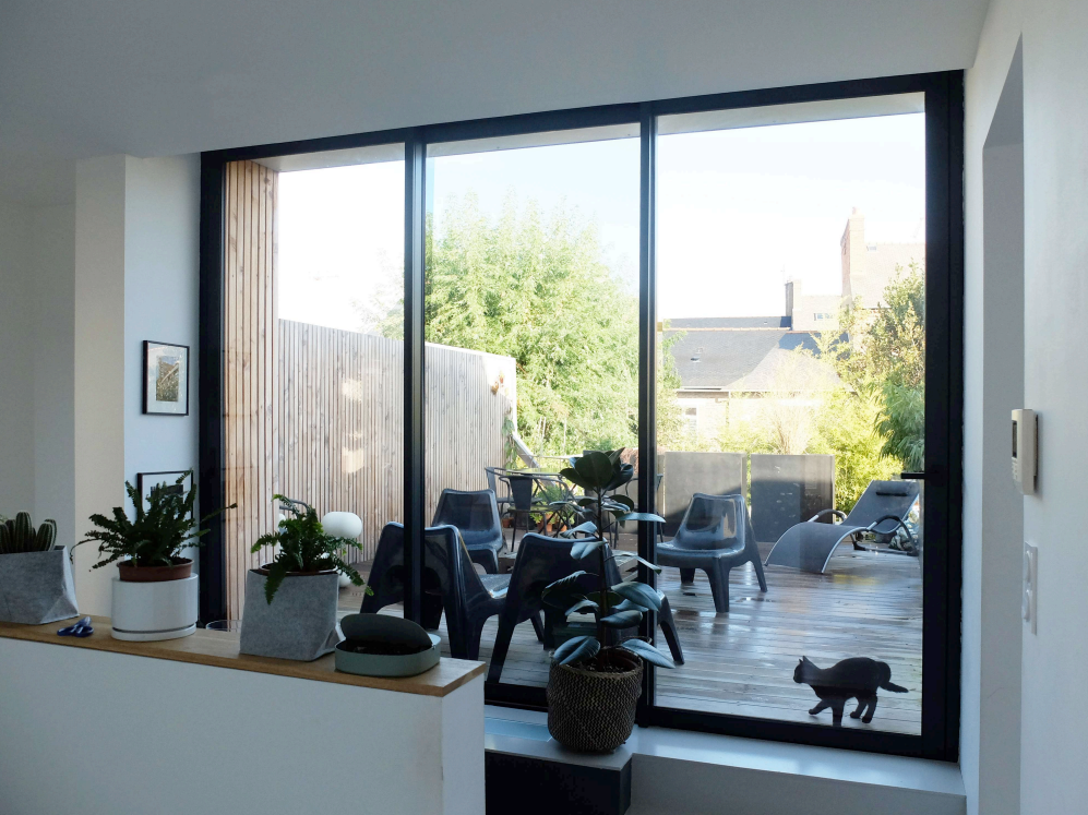 Photographie du projet Extension d’une maison à Rennes