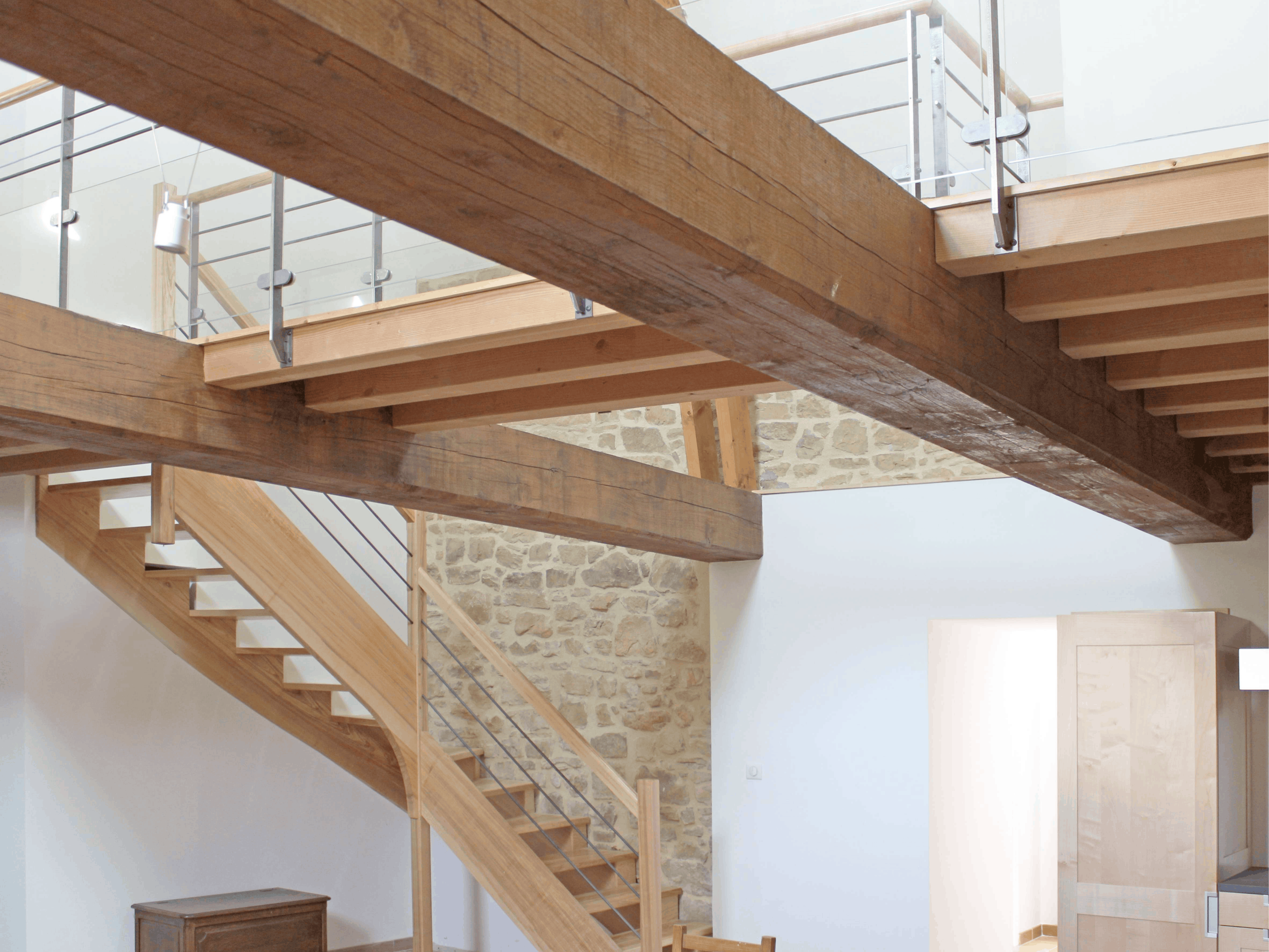 Photographie du projet Transformation et rénovation d’une longère à Plélan-le-Grand