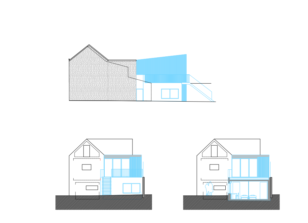 Photographie du projet Extension d’une maison à Rennes