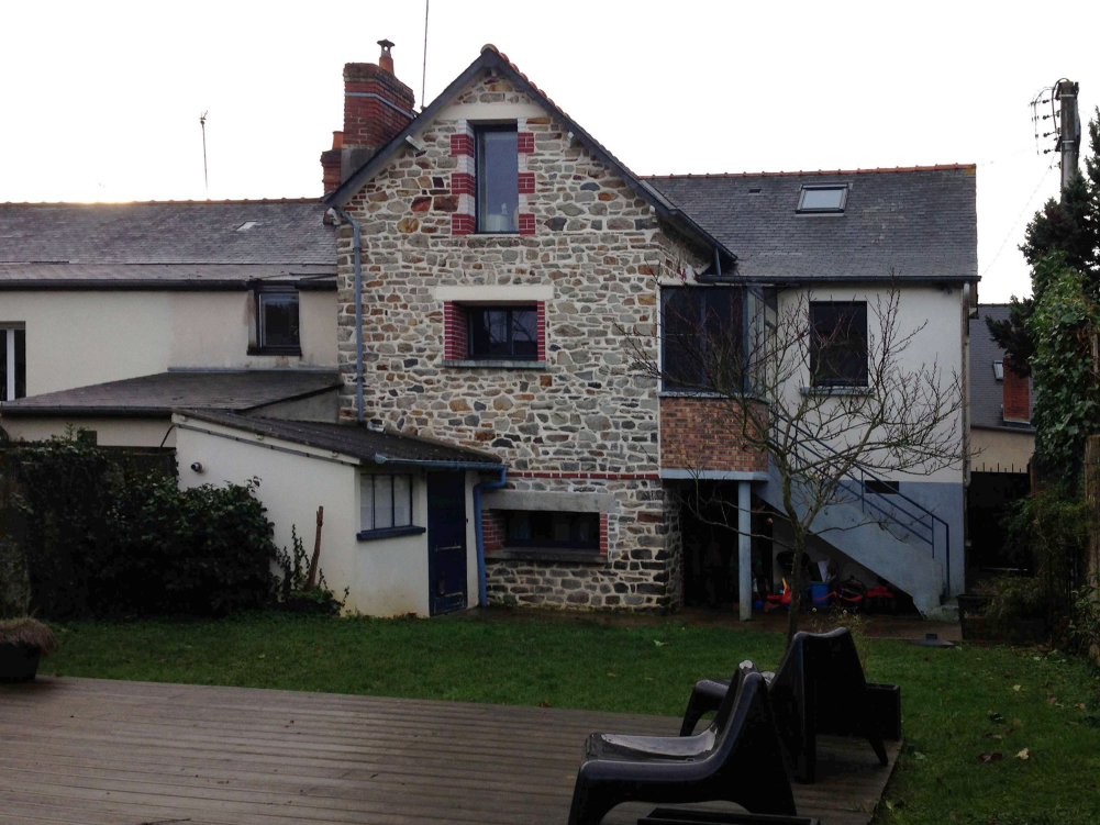 Photographie du projet Extension d’une maison à Rennes